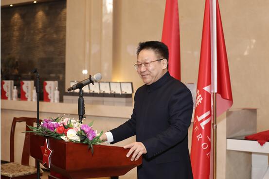 英雄兒女文化有限公司董事長(zhǎng)顏建國先生講話