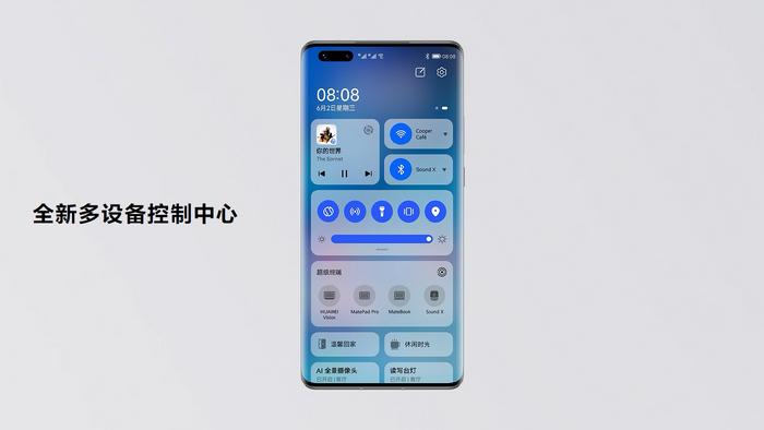 鴻蒙手機(jī)界面。供圖